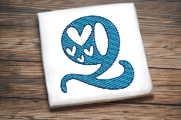 Alphabet Letter Q Multi Heart