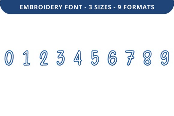 Bright Young Owl Font 0 to 9
