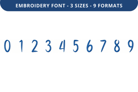 Cat Claws Font 0 to 9