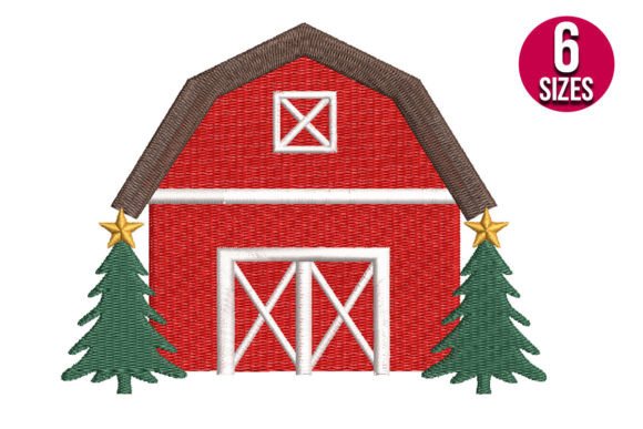 Christmas Barn Embroidery Review