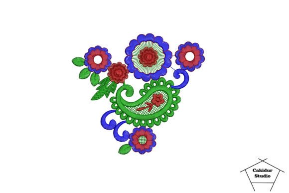 Colorful Paisley Solo Review for Seasonal Embroidery