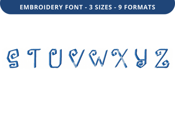 Cool Culottes Font Uppercase S to Z
