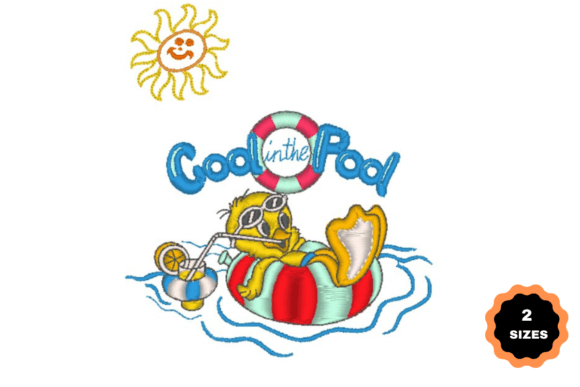 Duck in the Pool Embroidery Review
