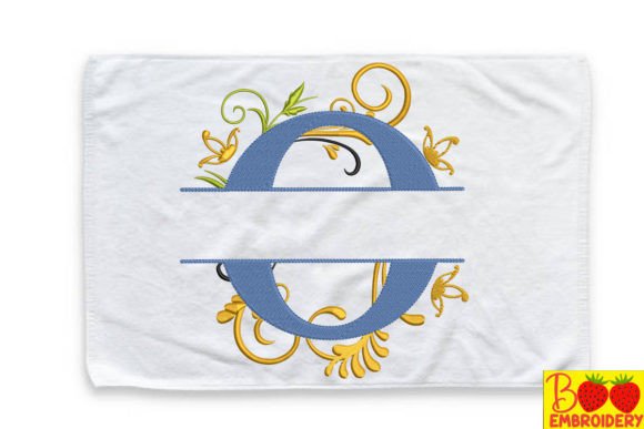 Floral Letter O