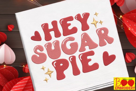 Hey Sugar Pie Embroidery Review for Boutique Sweatshirts