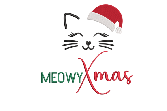 Meowy Christmas Embroidery Review