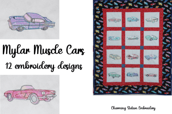 Mylar Muscle Cars