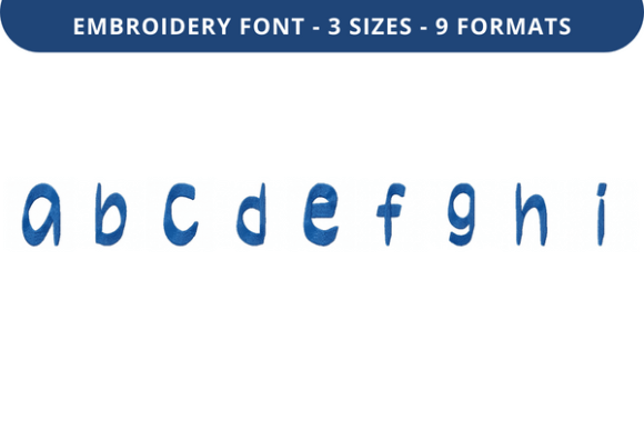 Peeling Good Font a to I
