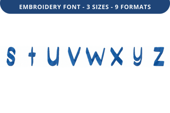 Peeling Good Font S to Z
